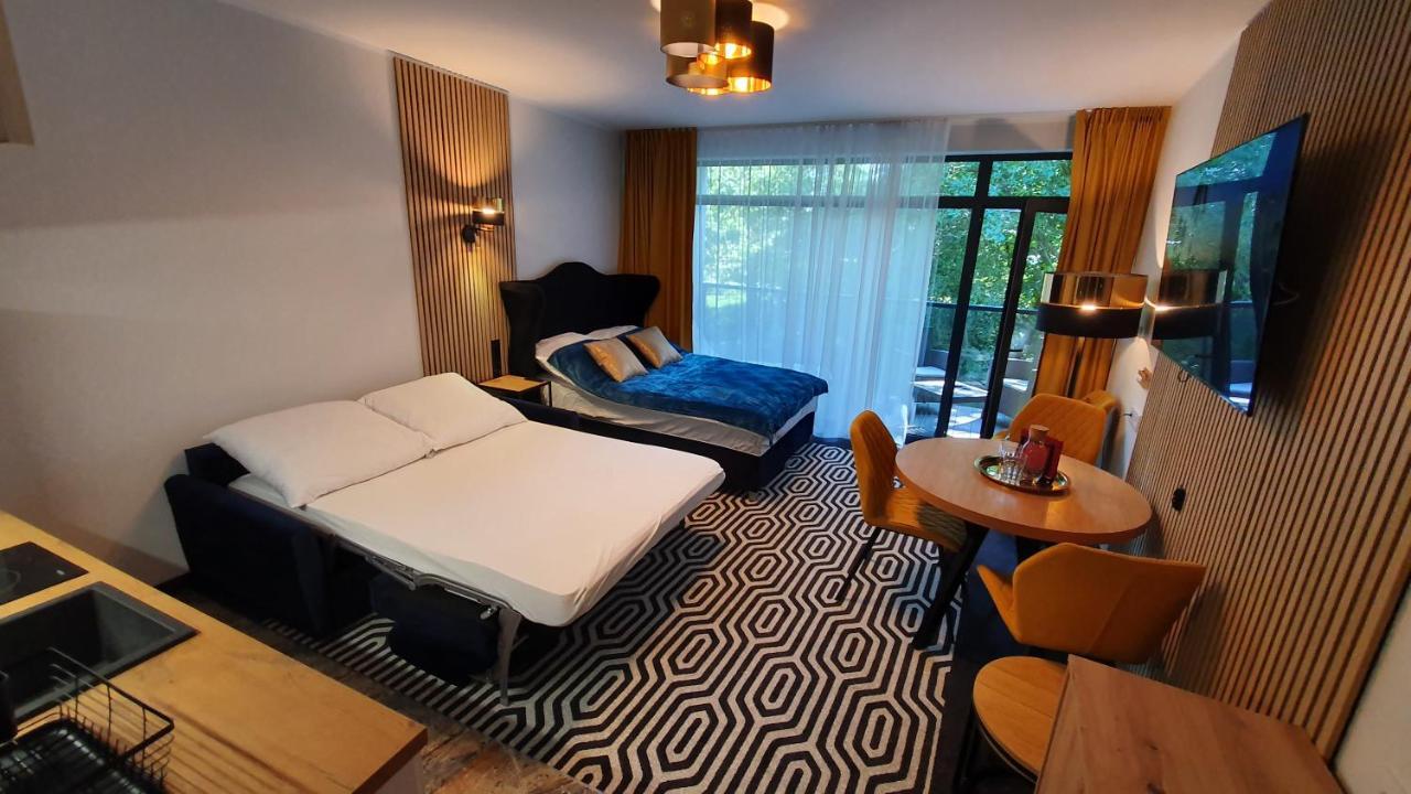 Gold Horizon Apartament Solny Resort Z Klimatyzacja I Garazem Kołobrzeg Kültér fotó