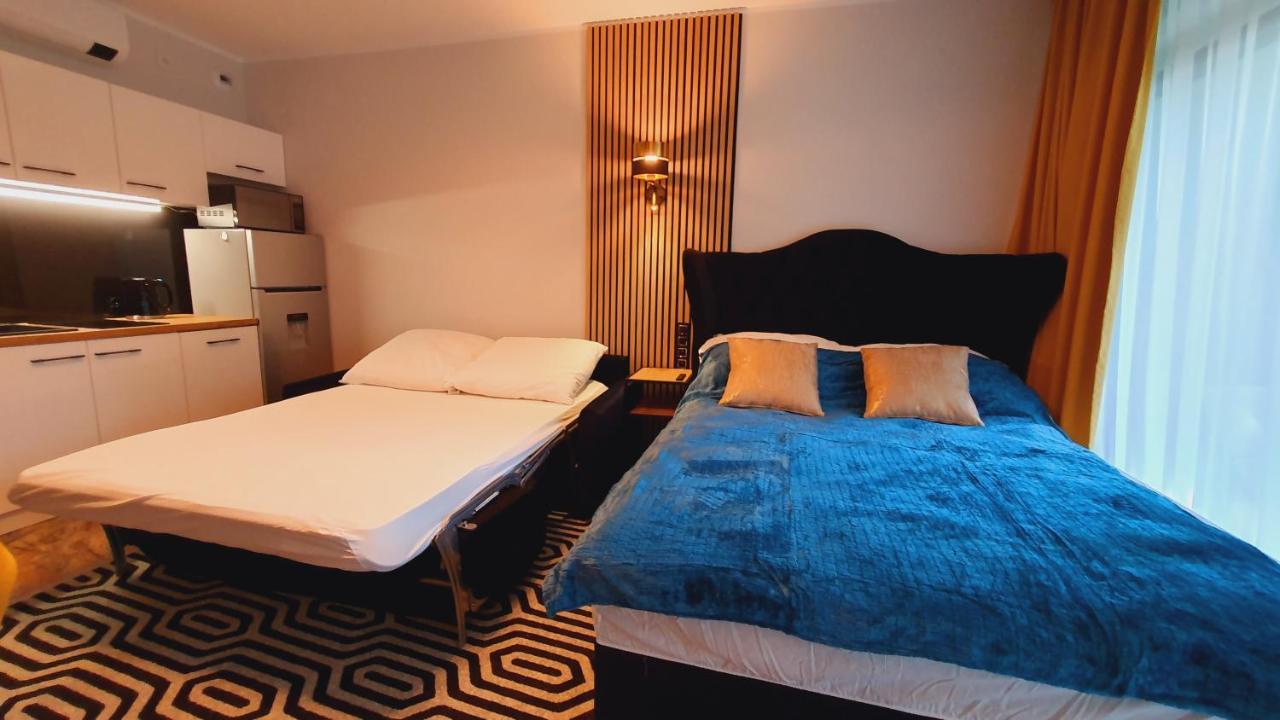 Gold Horizon Apartament Solny Resort Z Klimatyzacja I Garazem Kołobrzeg Kültér fotó